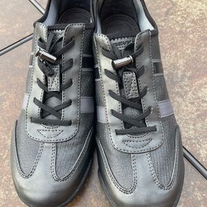 DKNY Black and Gray Women's Sneakers